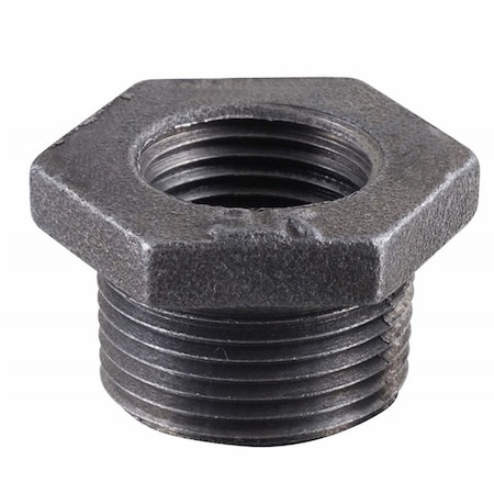 1/2X1/4 Blk Hex Bushing